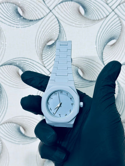 Arabic Aura Grey Watch For Men
